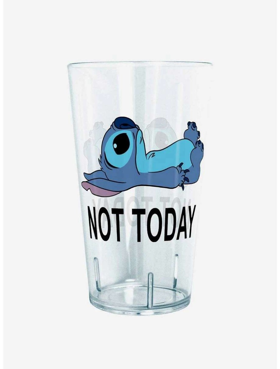 Drinkware * | Drinkware Disney Lilo & Stitch Not Today Tritan Cup