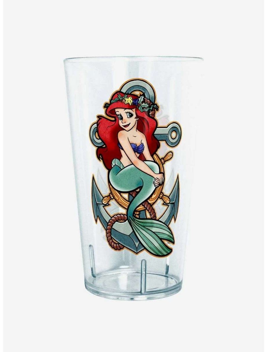 Drinkware * | Drinkware Disney The Little Mermaid Anchor Ariel Tritan Cup