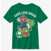 Tees * | Tees Nintendo Mario Good Luck Squad Youth T-Shirt