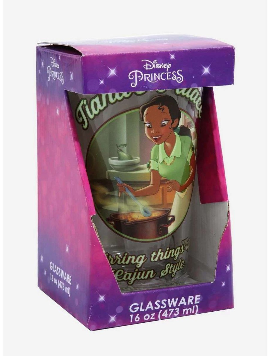 Drinkware * | Drinkware Disney The Princess And The Frog Tiana'S Palace Pint Glass Boxlunch Exclusive