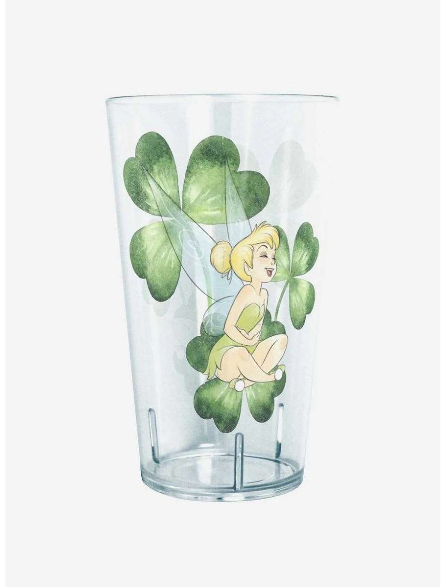 Drinkware * | Drinkware Disney Tinker Bell All Over Clover Tritan Cup