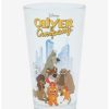 Tees * | Tees Disney Oliver & Company Character Portrait Pint Glass Boxlunch Exclusive