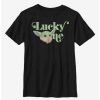 Tees * | Tees Star Wars The Mandalorian The Child Lucky One Youth T-Shirt