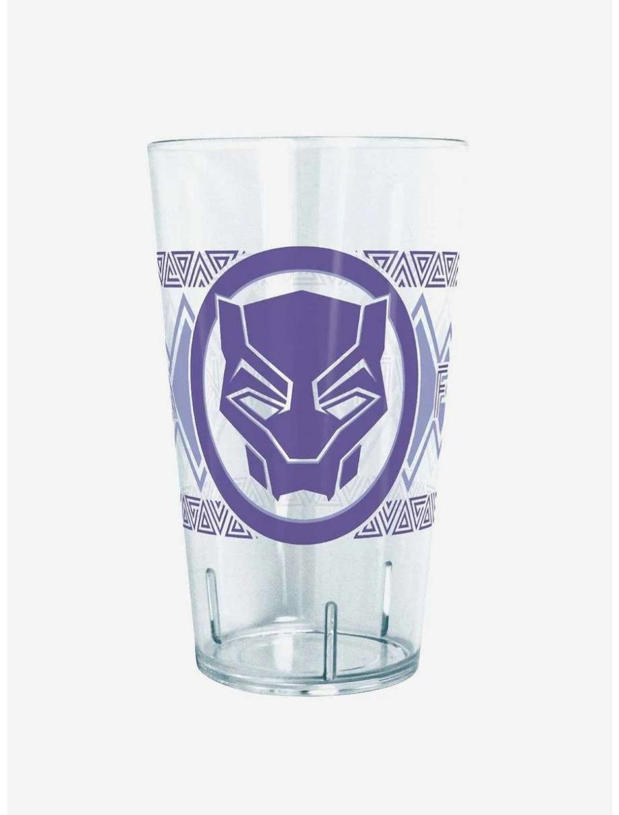 Drinkware * | Drinkware Marvel Black Panther King T'Challa Emblem Tritan Cup