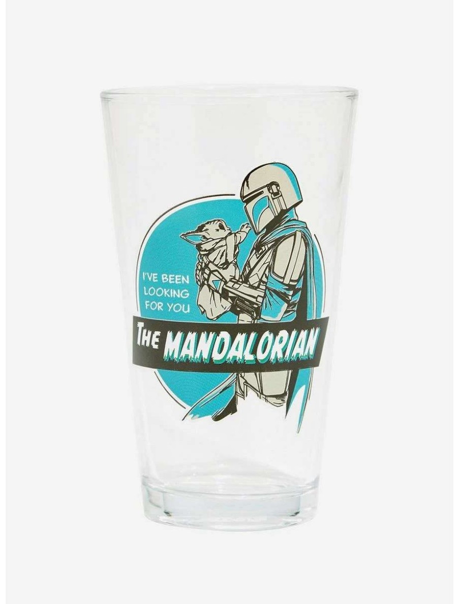 Drinkware * | Drinkware Star Wars The Mandalorian The Child I'Ve Been Looking For You Pint Glass