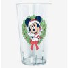 Drinkware * | Drinkware Disney Mickey Mouse Santa Mickey Christmas Wreath Tritan Cup