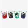 Drinkware * | Drinkware Inuyasha Character Portraits Ombre Mini Glass Set