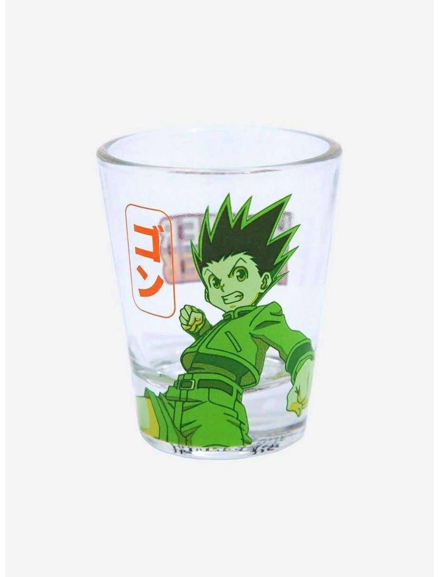 Drinkware * | Drinkware Hunter X Hunter Gon Freecss Tonal Portrait Mini Glass