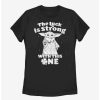 Tees * | Tees Star Wars The Mandalorian Strong With Luck Womens T-Shirt