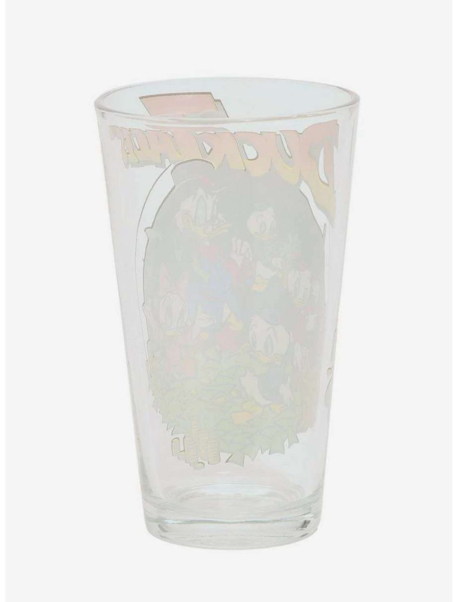 Drinkware * | Drinkware Ducktales Classic Character Portrait Pint Glass Boxlunch Exclusive