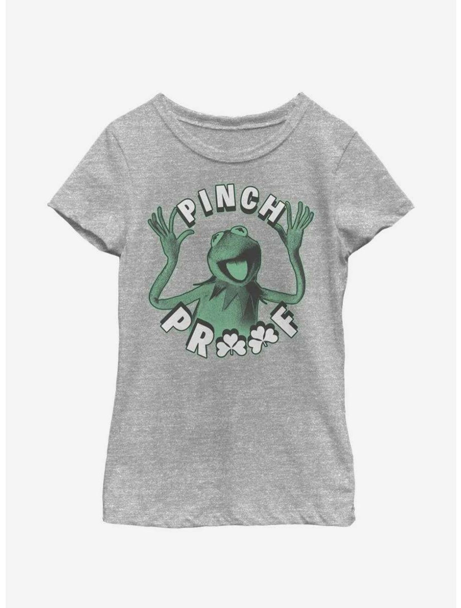 Tees * | Tees Disney The Muppets Pinch Proof Kermit Youth Girls T-Shirt