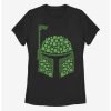 Tees * | Tees Star Wars Boba Clovers Womens T-Shirt