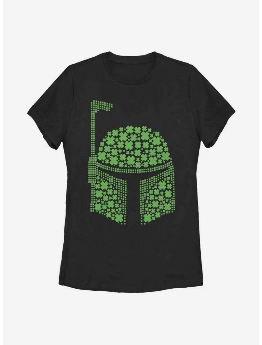 Tees * | Tees Star Wars Boba Clovers Womens T-Shirt