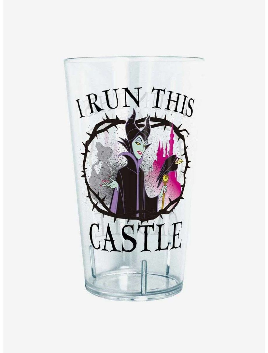 Drinkware * | Drinkware Disney Villains Maleficent I Run This Castle Tritan Cup