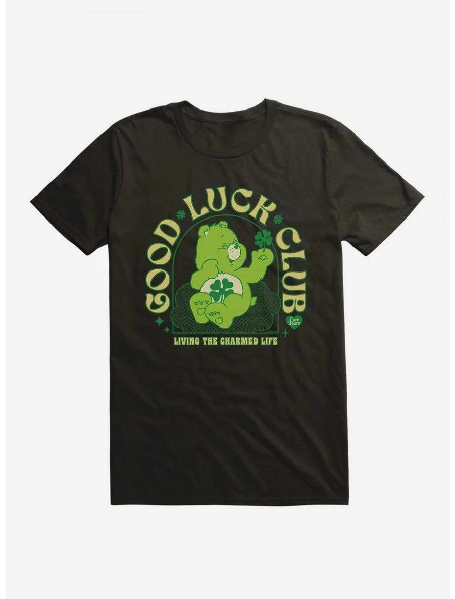 Tees * | Tees Care Bears Good Luck Club T-Shirt