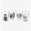 Tees * | Tees Demon Slayer: Kimetsu No Yaiba Character Portraits Mini Glass Set