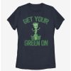 Tees * | Tees Marvel Guardians Of The Galaxy Groot Green Womens T-Shirt