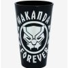 Drinkware * | Drinkware Marvel Black Panther Wakanda Forever Pint Glass