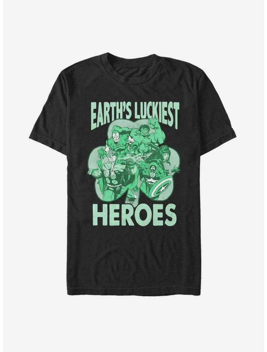 Tees * | Tees Marvel Avengers Luck Of The Hero T-Shirt