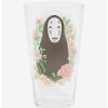 Tees * | Tees Studio Ghibli Spirited Away No-Face Floral Pint Glass Boxlunch Exclusive