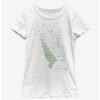 Tees * | Tees Disney Tinker Bell Tink Clovers Youth Girls T-Shirt