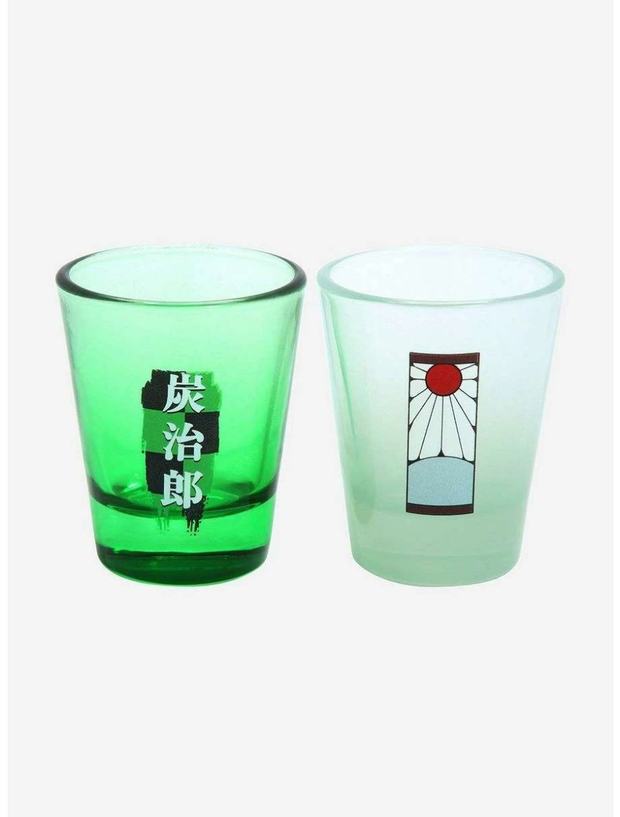 Drinkware * | Drinkware Demon Slayer: Kimetsu No Yaiba Icons Mini Glass Set