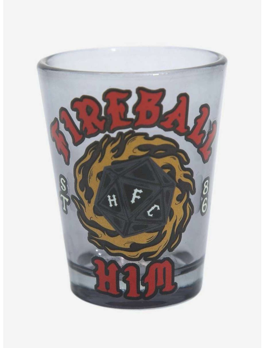 Drinkware * | Drinkware Stranger Things Fireball Him Mini Glass