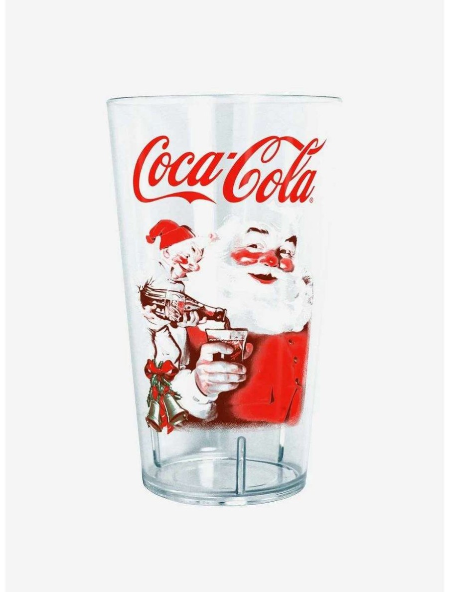 Drinkware * | Drinkware Coke Coca-Cola Cheers Santa Tritan Cup