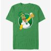 Tees * | Tees The Simpsons Homer Leprechaun T-Shirt