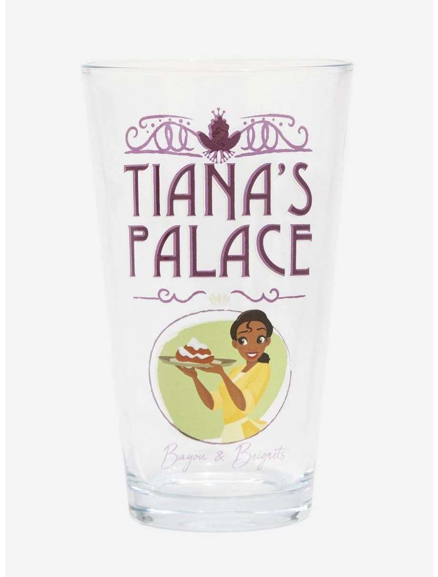 Tees * | Tees Disney The Princess And The Frog Tiana'S Palace Pint Glass Boxlunch Exclusive