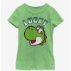 Tees * | Tees Nintendo Super Mario Yoshi Lucky Youth Girls T-Shirt