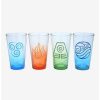 Drinkware * | Drinkware Avatar: The Last Airbender Four Nations Ombre Pint Glass Set