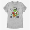 Tees * | Tees Nintendo Mario Lucky And Cute Yoshi Womens T-Shirt