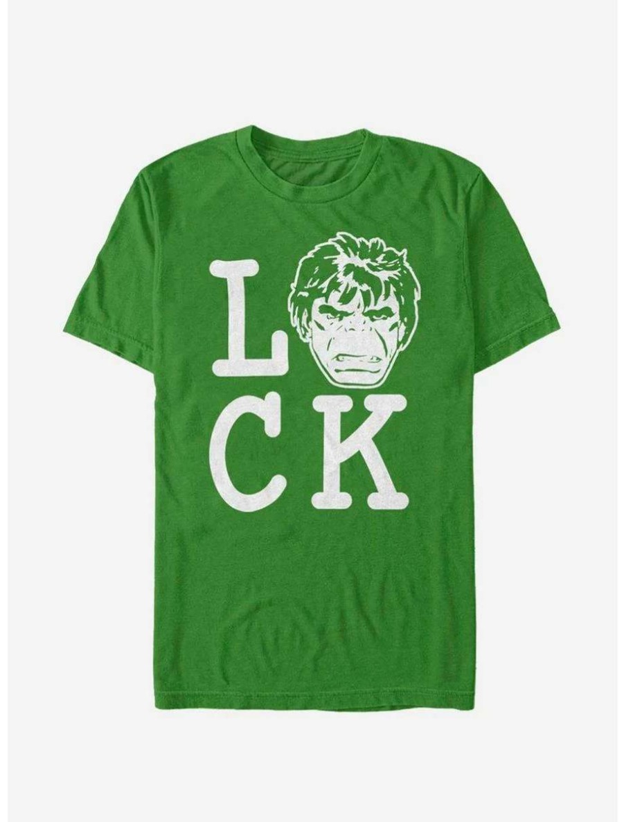 Tees * | Tees Marvel Hulk Luck T-Shirt