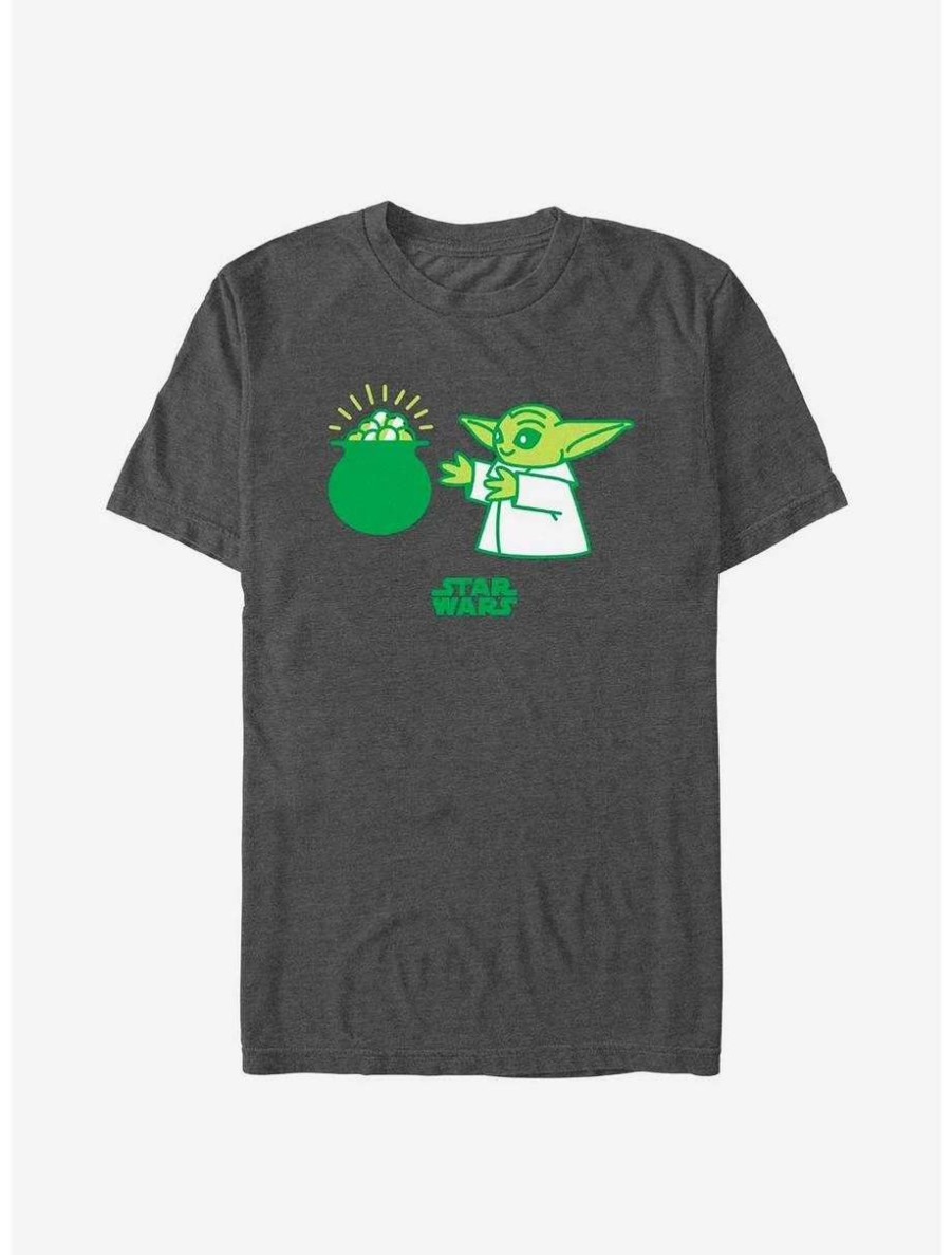 Tees * | Tees Star Wars The Mandalorian Yoda Snack T-Shirt