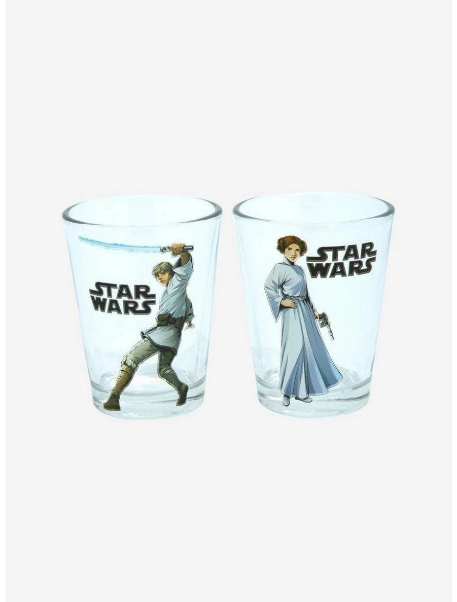 Drinkware * | Drinkware Star Wars Classic Characters Mini Glass Set