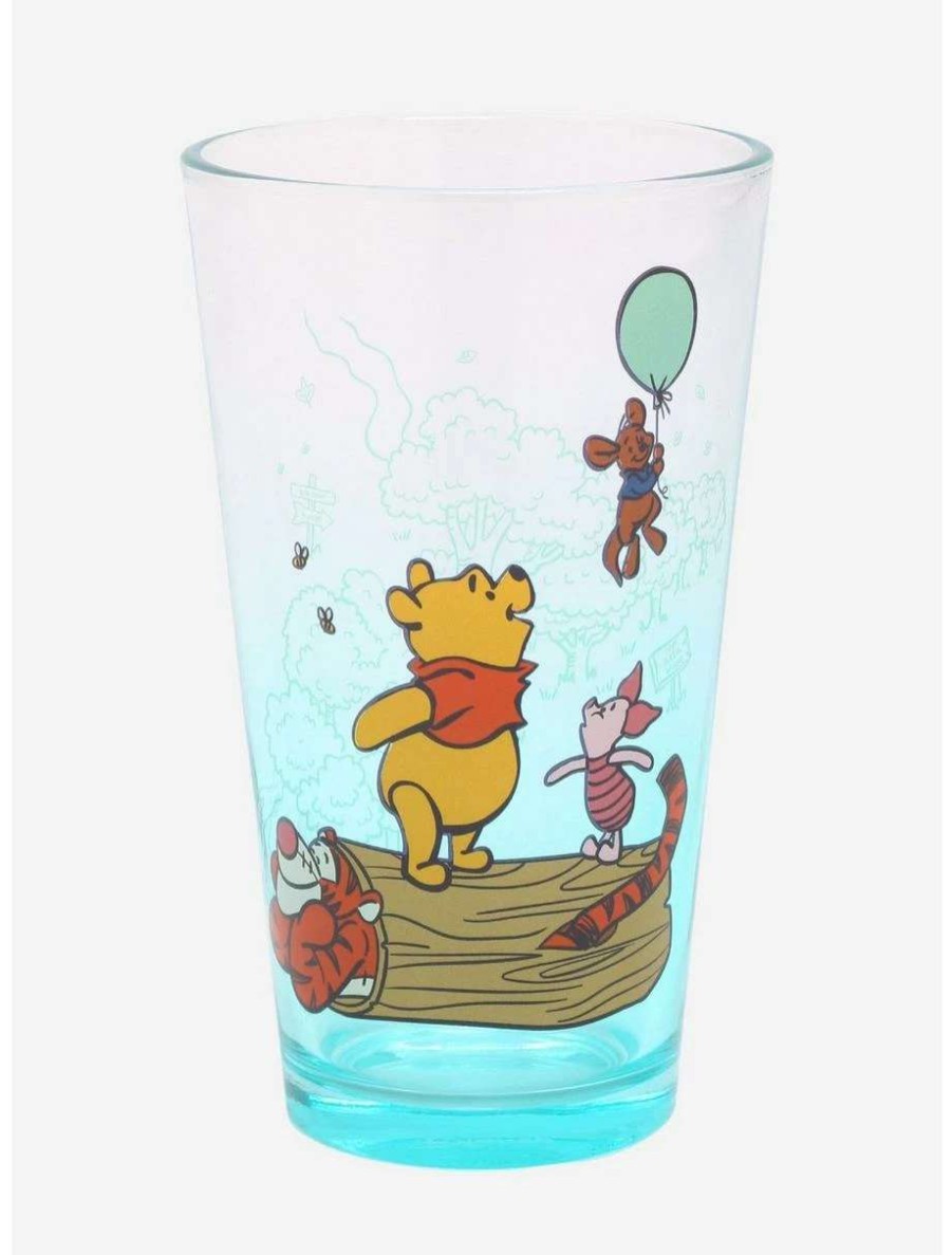 Drinkware * | Drinkware Disney Winnie The Pooh Pooh & Friends Pint Glass Boxlunch Exclusive