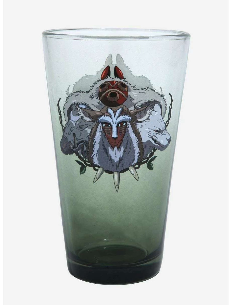 Drinkware * | Drinkware Studio Ghibli Forest Spirit Ombre Pint Glass Boxlunch Exclusive