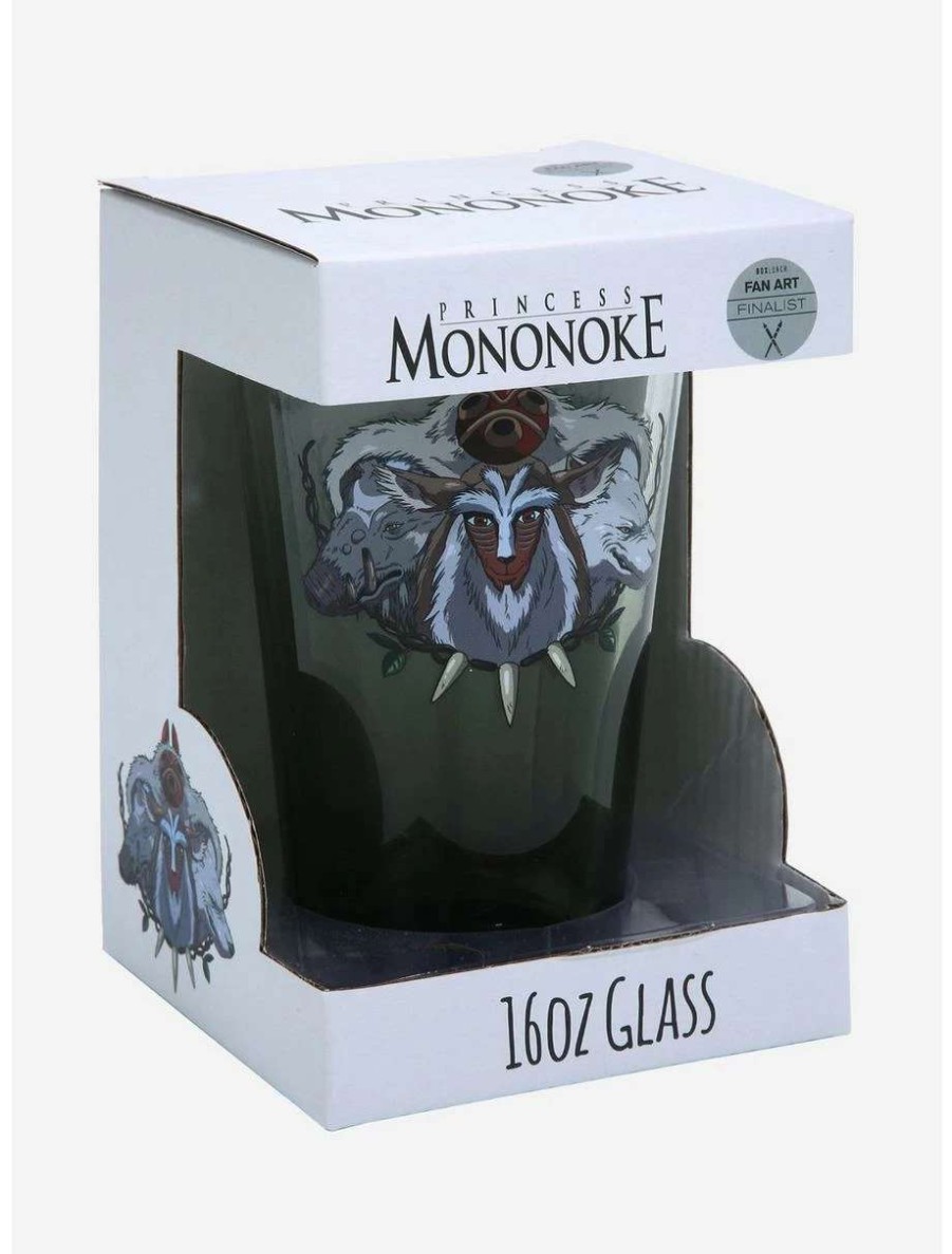 Drinkware * | Drinkware Studio Ghibli Forest Spirit Ombre Pint Glass Boxlunch Exclusive