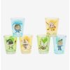 Drinkware * | Drinkware Avatar: The Last Airbender Chibi Character Mini Glass Set Boxlunch Exclusive