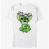 Tees * | Tees Disney Lilo And Stitch Clovers T-Shirt