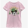 Tees * | Tees Disney Mickey Mouse Lucky Mickey Youth Girls T-Shirt