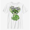 Tees * | Tees Disney Lilo And Stitch Clovers Youth T-Shirt