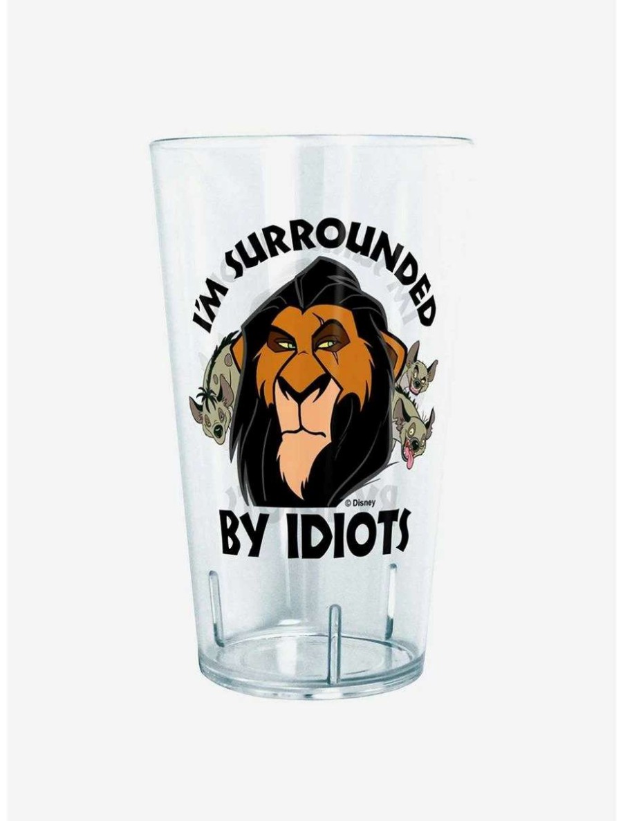 Drinkware * | Drinkware Disney The Lion King Surly Scar Tritan Cup