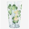 Drinkware * | Drinkware Disney Tinker Bell Clover Fairy Tritan Cup