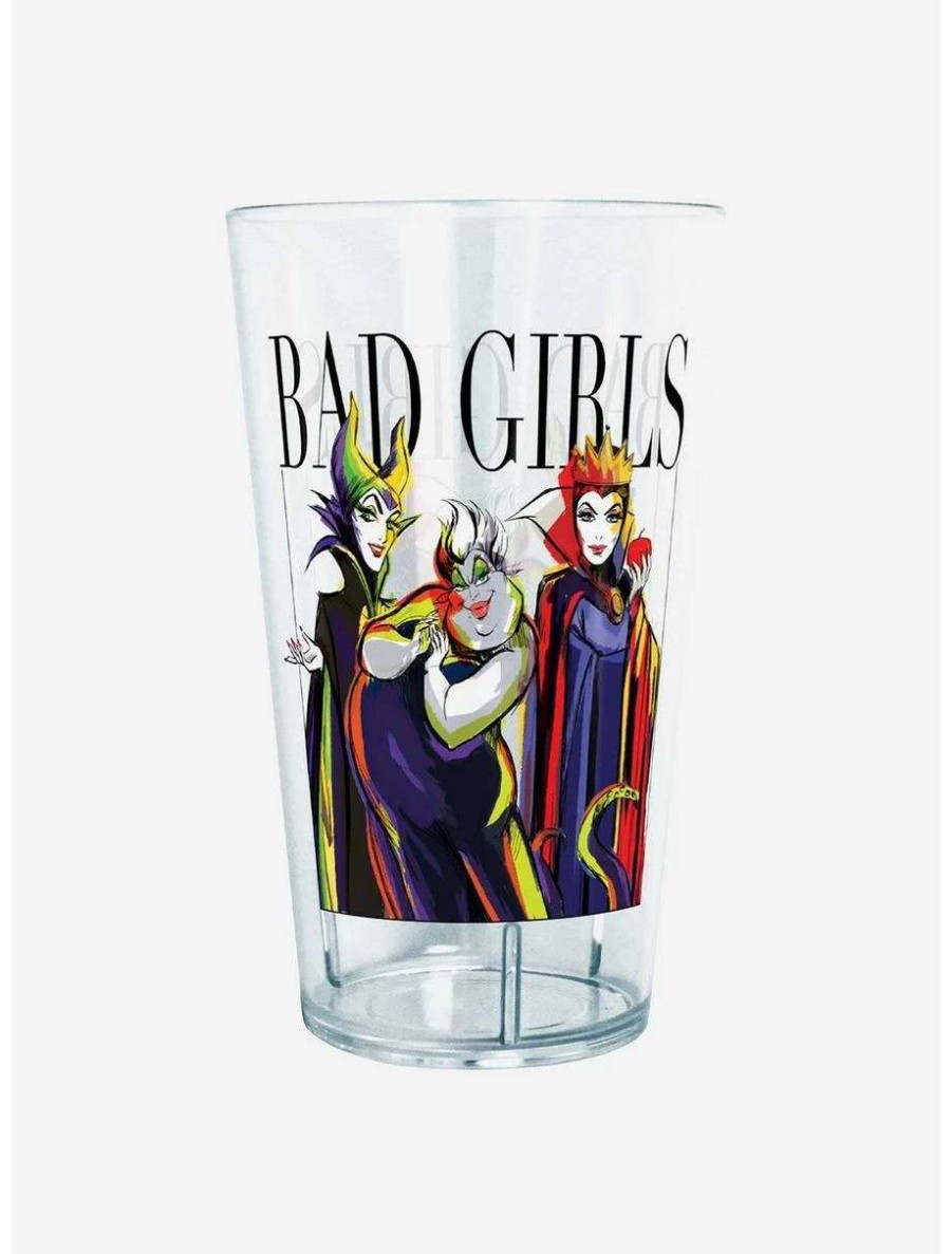 Drinkware * | Drinkware Disney Villains Bad Girls Maleficent, Ursula, & Evil Queen Tritan Cup