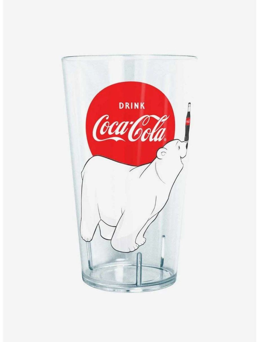 Drinkware * | Drinkware Coke Coca-Cola Polar Bear Tritan Cup