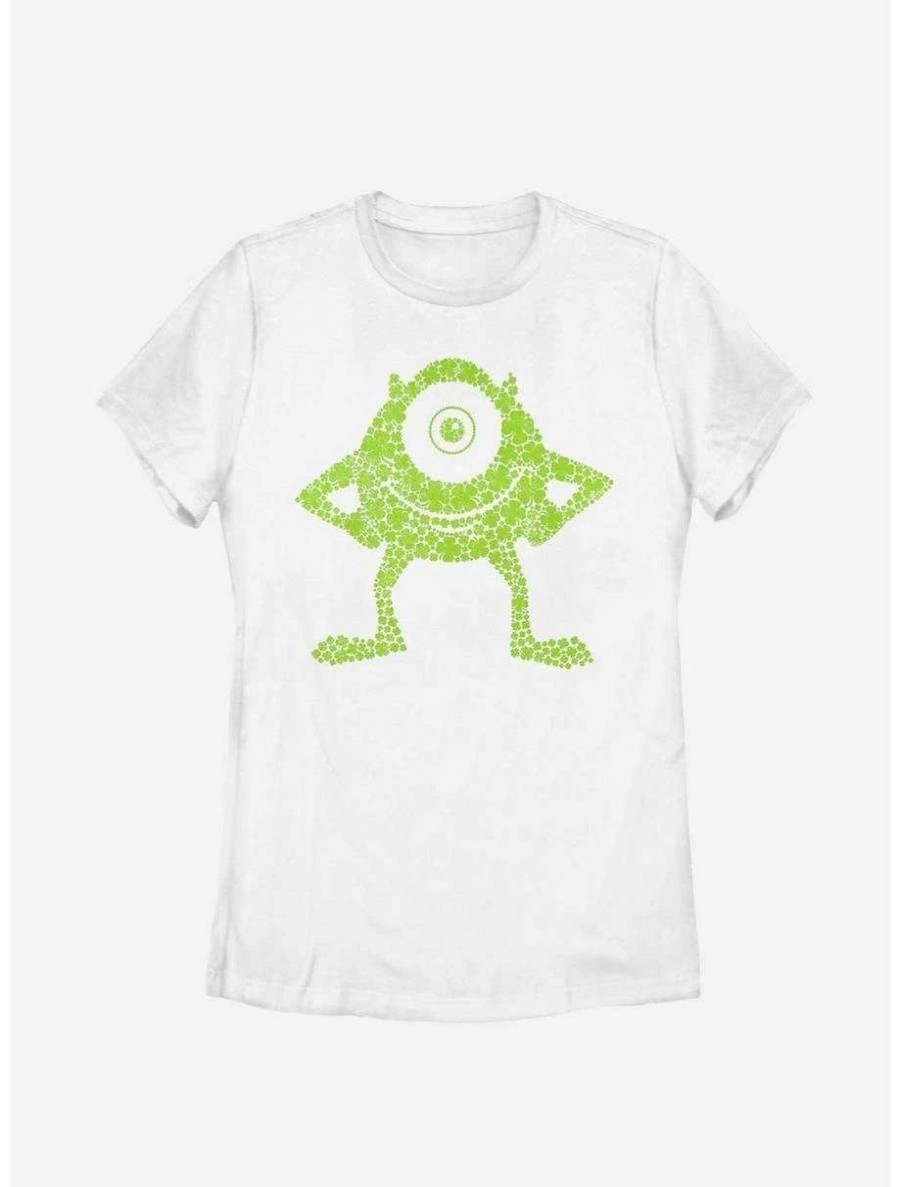 Tees * | Tees Disney Pixar Monsters University Mike Clover Womens T-Shirt